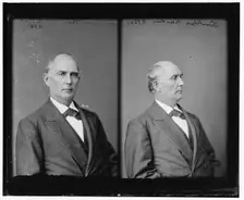 Franklin Landers of Indiana, between 1865 and 1880. Creator: Unknown