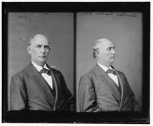 Franklin Landers of Indiana, between 1865 and 1880. Creator: Unknown