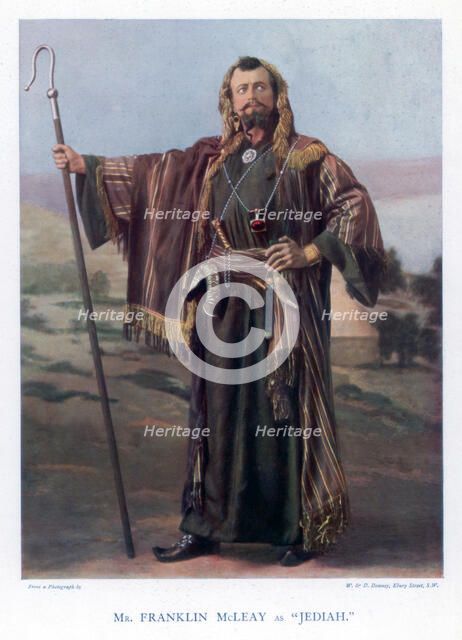 Franklin McLeay, Canadian actor, 1901.Artist: W&D Downey