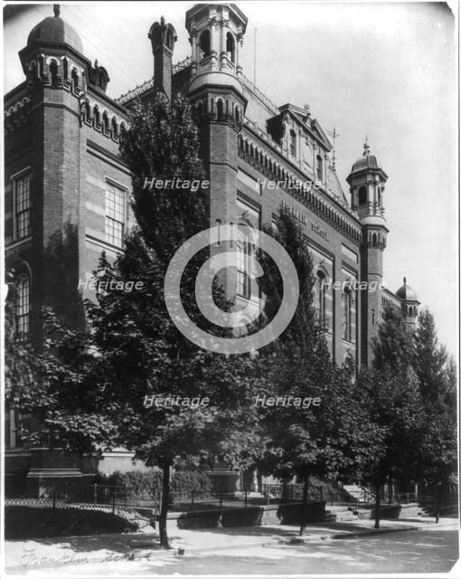 Franklin School, Wash., D.C, c1900. Creator: Frances Benjamin Johnston.