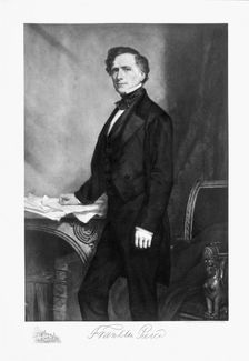 Franklin Pierce, 14th President of the United States of America, (1901). Creator: Unknown