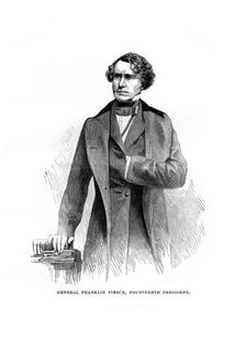 Franklin Pierce, president of the United States, c1850s