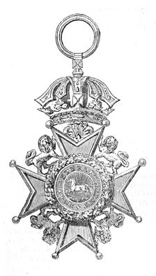 Franklin's Guelphic Badge, 1854. Creator: Unknown