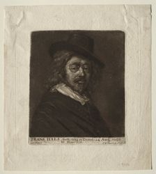 Frans Hals, 1761. Creator: Cornelis van Noorde (Dutch, 1731-1795)