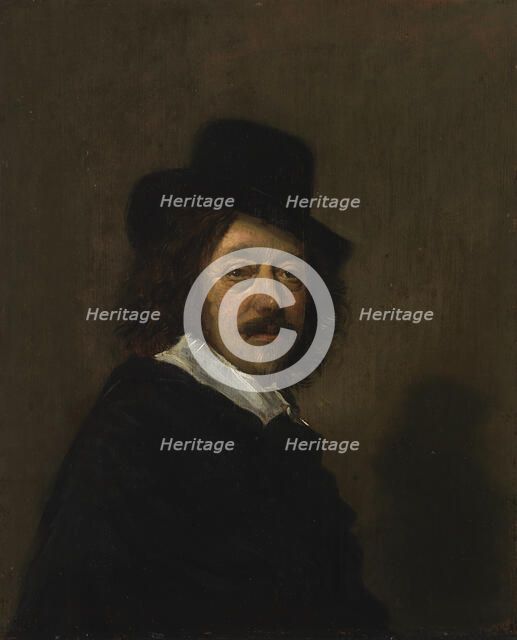 Frans Hals, Self Portrait, copy. Creator: Follower of Frans Hals.