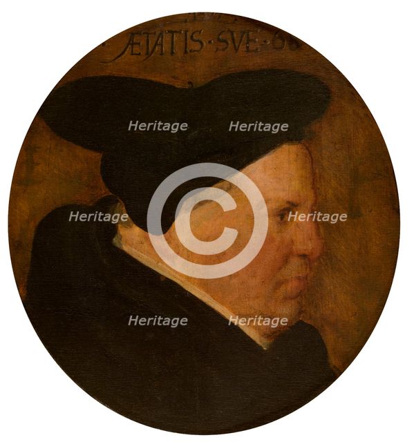 Frans Sonnius, Bishop of Antwerp, 1575. Creator: Frans Pourbus the Elder.