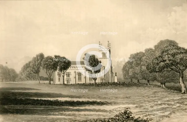 'Frant Church', 1835. Creator: Unknown.