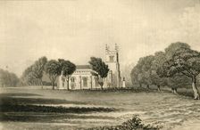 Frant Church 1835. Creator: Unknown