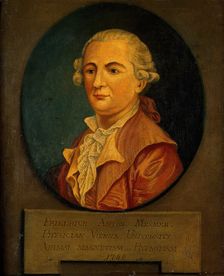 Franz Anton Mesmer, c1760s. Creator: Unknown