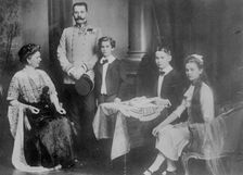 Franz Ferd. & family, between c1910 and c1915. Creator: Bain News Service