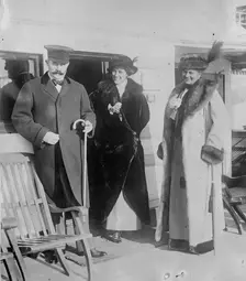 Franz Ferd[inand] of Austria, Countess Hohenberg, Countess Baillet de Latour, 1913. Creator: Bain News Service