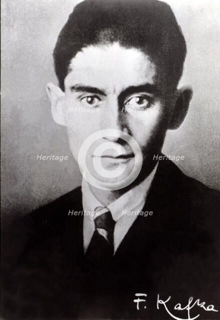 Franz Kafka (1883-1924), Czech novelist.