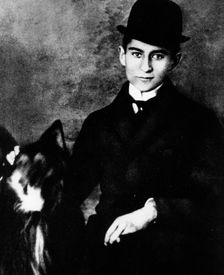 Franz Kafka (1883-1924), Czech writer, as a university student, 1913. Creator: Unknown