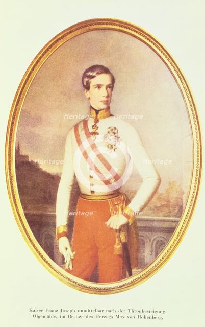 Franz Josef I, 1848, (1951).  Creator: Unknown.