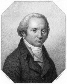 Franz Joseph Gall, German physician and founder of Phrenology, c1790. Creator: Unknown