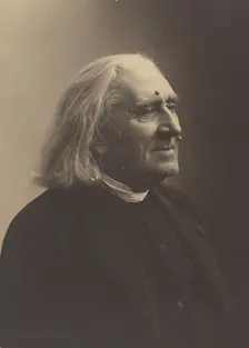 Franz Liszt, 1886. Creator: Nadar