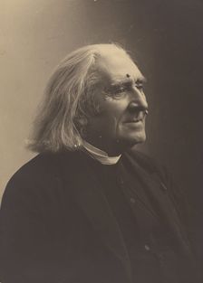 Franz Liszt, 1886. Creator: Nadar