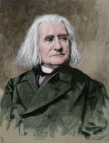Franz Liszt (1811-1886), Hungarian composer and virtuoso pianist, 1886. Creator: Unknown