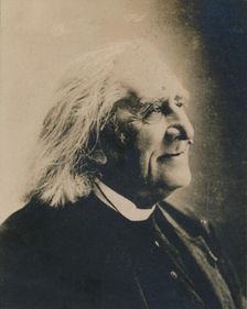 Franz Liszt (1811-1886). Hungarian pianist and composer, 1894-1907