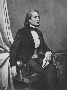 Franz Liszt c1860, (1939). Artist: Franz Seraph Hanfstaengl