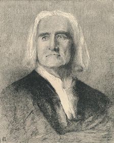 Franz Liszt c1880, (1886). Artist: Franz von Lenbach