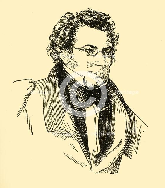 'Franz Schubert', (1933).  Creator: Unknown.