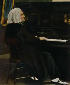 Franz von Liszt 1811-1886 1934. Creator: Unknown