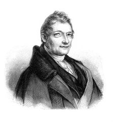 Franz Xaver Gabelsberger, German inventor of Gabelsberger shorthand, (1900)