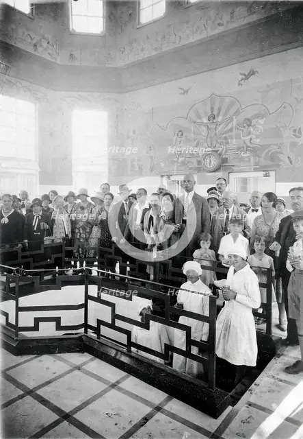 Franzensbad (Frantiskovy Lázne), Czechoslovakia: the interior of the Natalie Spring..., c1930s. Creator: Unknown.