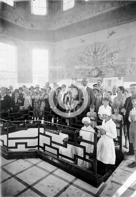 Franzensbad (Frantiskovy Lázne), Czechoslovakia: the interior of the Natalie Spring..., c1930s. Creator: Unknown.