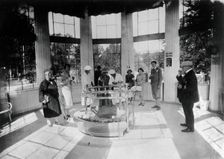 Franzensbad (Frantiskovy Lázne), Czechoslovakia: the interior of the Francis Spring..., c1920s. Creator: Unknown