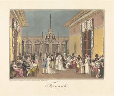 Frascati (Café Frascati, Paris), 1807. Creator: Debucourt, Philibert-Louis (1755-1832)
