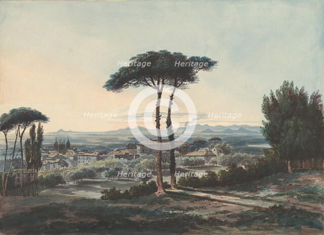 Frascati, Near Rome, 1819. Creator: William Cowen.