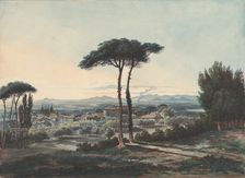 Frascati, Near Rome, 1819. Creator: William Cowen