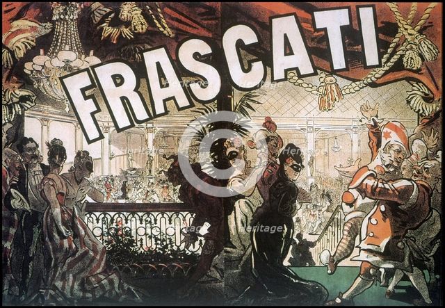Frascati (Poster). Artist: Chéret, Jules (1836-1932)