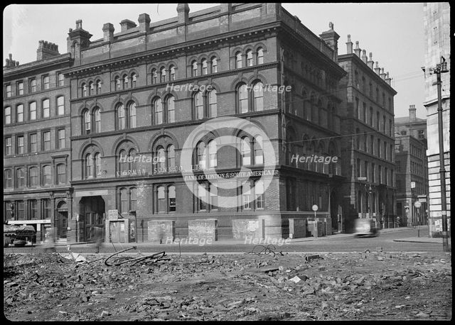 Fraser House, Charlotte Street, Manchester, 1942. Creator: George Bernard Wood.