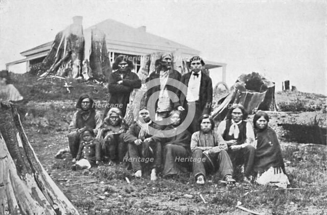 Fraser River Indians, British Columbia, Canada, 1912. Artist: Richard Maynard.