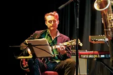 Fraser Smith Quartet, New Generation Jazz Festival Roadshow, Shoreham by Sea, 8 Feb 2023. Creator: Brian O'Connor
