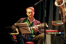 Fraser Smith Quartet, New Generation Jazz Festival Roadshow, Shoreham by Sea, 8 Feb 2023. Creator: Brian O'Connor
