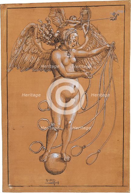 Frau Venus, c. 1512. Creator: Manuel, Niklaus (ca. 1484-1530).