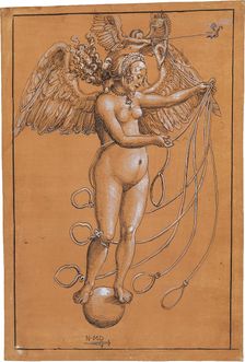 Frau Venus, c. 1512. Creator: Manuel, Niklaus (ca. 1484-1530)