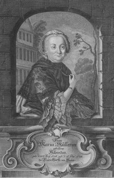 Frau Maria Mullerin (1759). Creator: Gustav Andreas Wolfgang