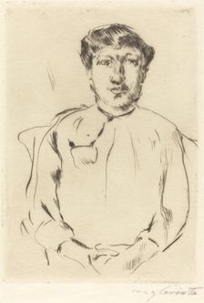 Frauenbildnis (Portrait of a Woman), 1914. Creator: Lovis Corinth