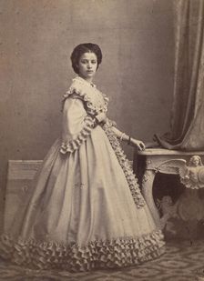 Fräulein Maffei, 1860s. Creator: Unknown