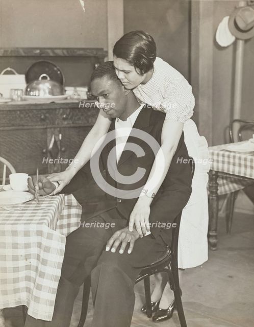 Frauline Alford and Maurice Ellis: Act I, 1937. Creator: Unknown.