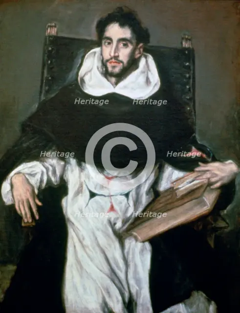Fray Hortensio Felix Paravicino', 1609. Artist: El Greco