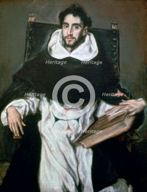 Fray Hortensio Felix Paravicino', 1609. Artist: El Greco