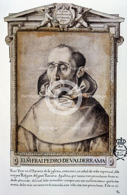 Fray Pedro de Valderrama (1550-1611), Spanish augustine religious born in Seville. 'Libro de desc…