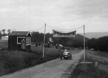 Frazer-Nash crossing the finishing line, MAC Shelsley Walsh Speed Hill Climb, Worcestershire, 1935. Artist: Bill Brunell