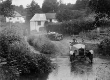 Frazer-Nash and MG J2, B&HMC Brighton-Beer Trial, Windout Lane, near Dunsford, Devon, 1934. Artist: Bill Brunell